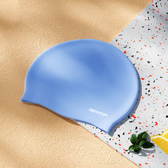 Ocevara Ocevara - Swim Caps for Long Hair Durable Silicone Swimming Caps for Women - image 6