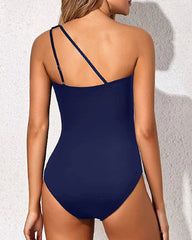 Ocevara Ocevara - One Shoulder One Piece Swimsuit for Women Tummy Control Bathing Suits - image 16