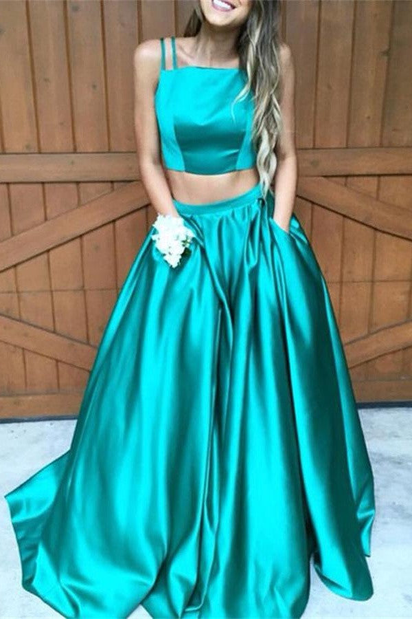 Plus size two piece prom outlet dresses