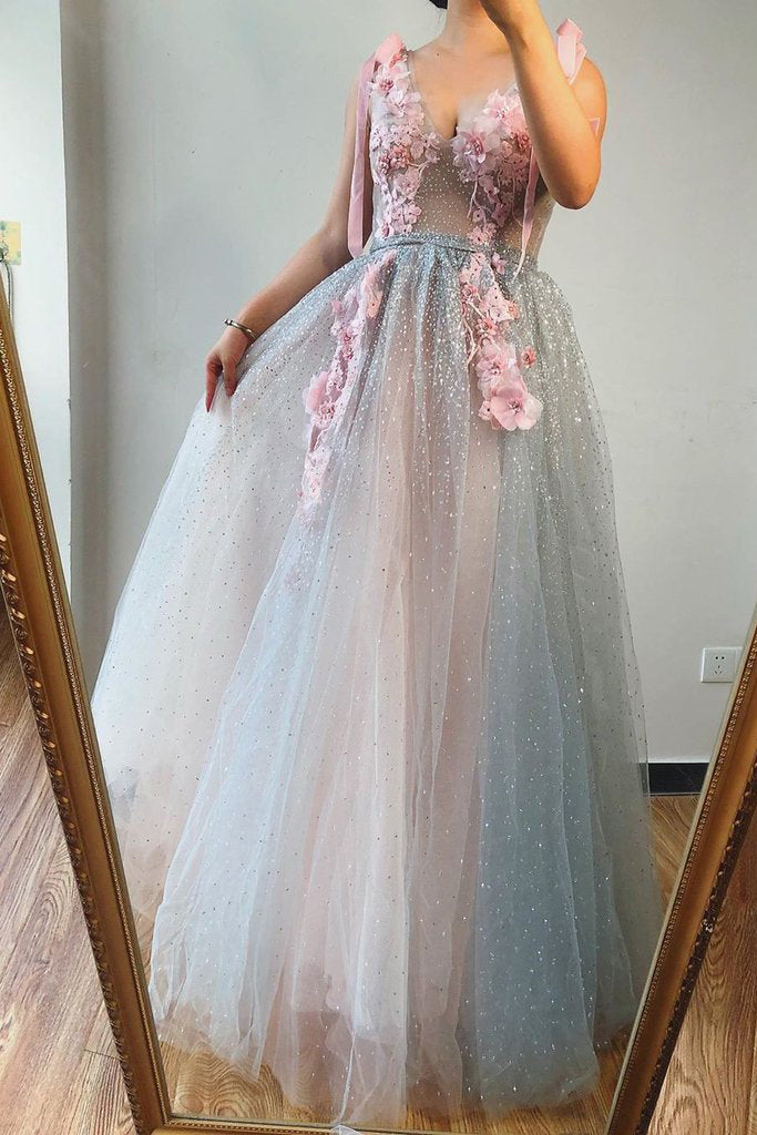 Pink beaded evening outlet gowns