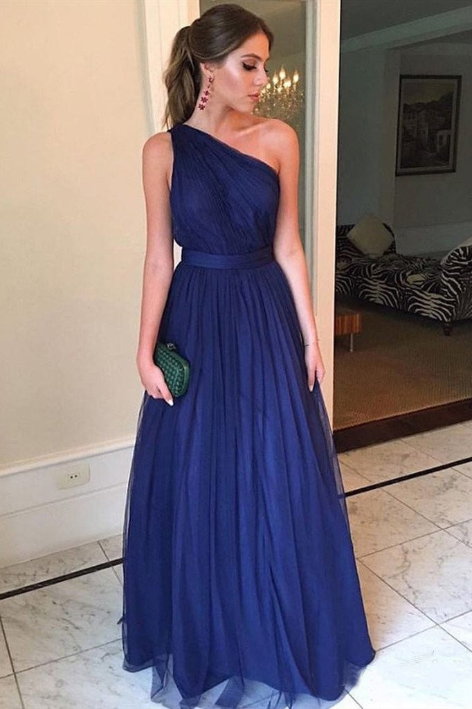 Taffeta Royal Blue Bridesmaid Dresses