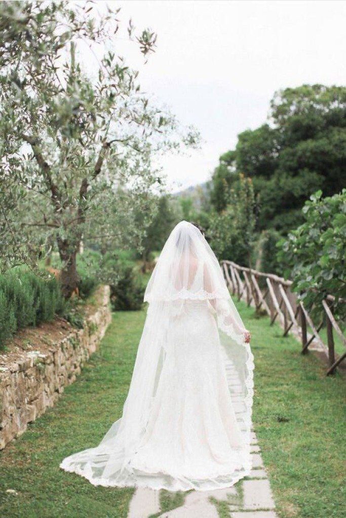 Cathedral Length Veils From The Wedding Veil Shop, UK