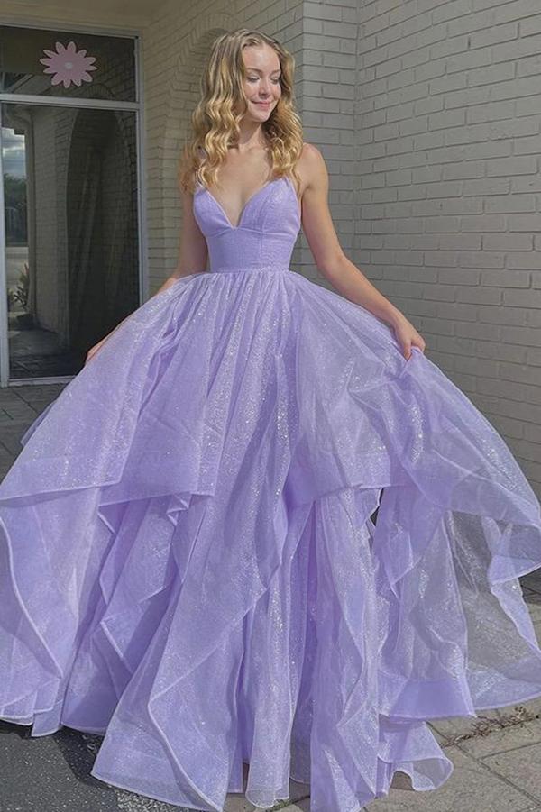 Lavender 2024 princess dress