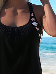 Printed Two-Piece Swimwear Set