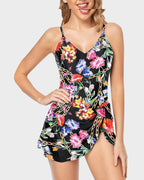 Ocevara - Women's Tummy Control Slim Fit One Piece Swimsuit