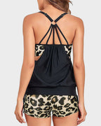 Ocevara - Flattering Two-Piece Tankini Swimsuit