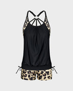 Ocevara - Flattering Two-Piece Tankini Swimsuit