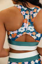 Brook side Color block Bikini Set