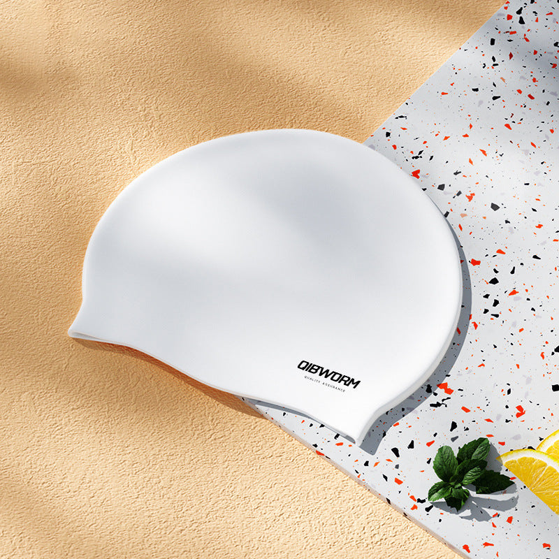 Ocevara - Swim Caps for Long Hair Durable Silicone Swimming Caps for Women Secondary image