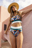 Brook side Color block Bikini Set