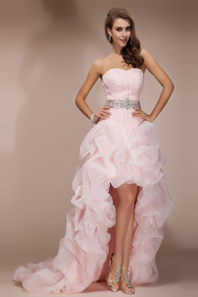 Purple And Violet Side High Low Prom Dress - Marisela Veludo - Fashion  Designer